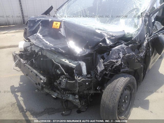 3N1CE2CP7FL446860 - 2015 NISSAN VERSA NOTE S/S PLUS/SV/SL/SR BLACK photo 6