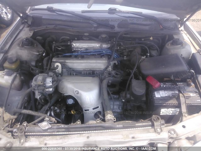 4T1BG22K51U098303 - 2001 TOYOTA CAMRY CE/LE/XLE 银色 照片 10