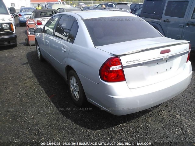 1G1ZT52815F274593 - 2005 CHEVROLET MALIBU LS SILVER photo 3