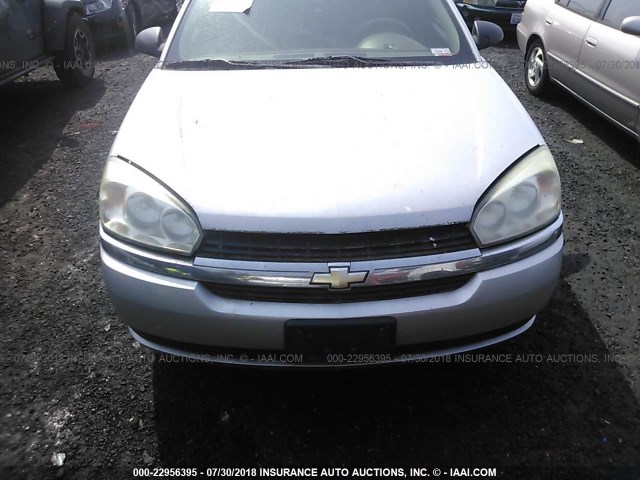 1G1ZT52815F274593 - 2005 CHEVROLET MALIBU LS SILVER photo 6