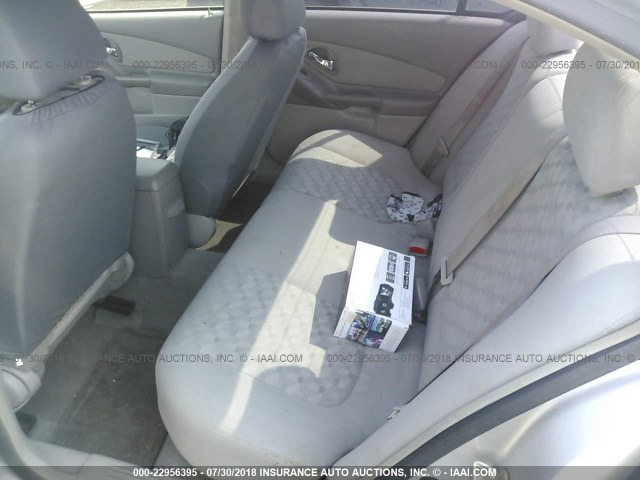 1G1ZT52815F274593 - 2005 CHEVROLET MALIBU LS SILVER photo 8