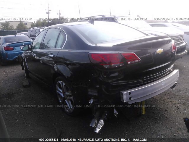 6G3F25RW8HL301699 - 2017 CHEVROLET SS BLACK photo 3