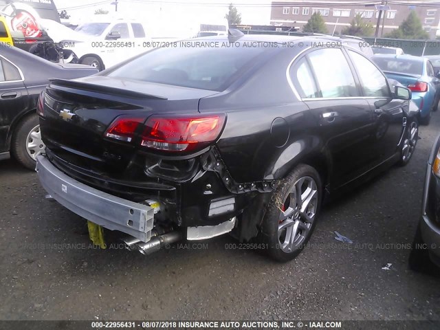 6G3F25RW8HL301699 - 2017 CHEVROLET SS BLACK photo 4