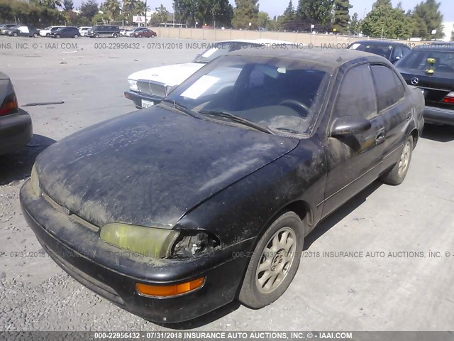 1Y1SK5280TZ050105 - 1996 GEO PRIZM LSI BLACK photo 2