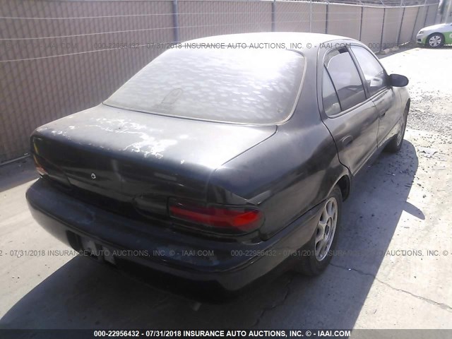 1Y1SK5280TZ050105 - 1996 GEO PRIZM LSI BLACK photo 4