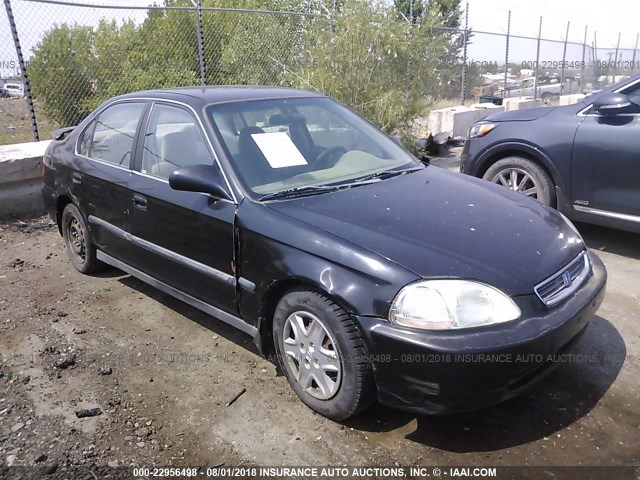 1HGEJ660XTL004607 - 1996 HONDA CIVIC LX 黑色 照片 1