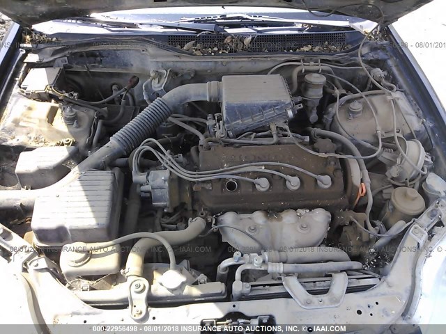 1HGEJ660XTL004607 - 1996 HONDA CIVIC LX 黑色 照片 10
