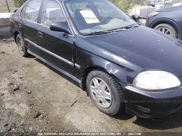 1HGEJ660XTL004607 - 1996 HONDA CIVIC LX 黑色 照片 6