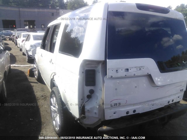 SALAE24416A396403 - 2006 LAND ROVER LR3 WHITE photo 3