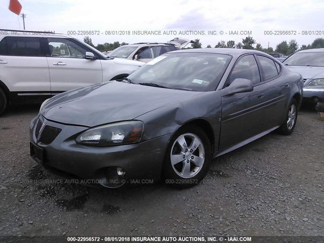 2G2WP552271174104 - 2007 PONTIAC GRAND PRIX GRAY photo 2