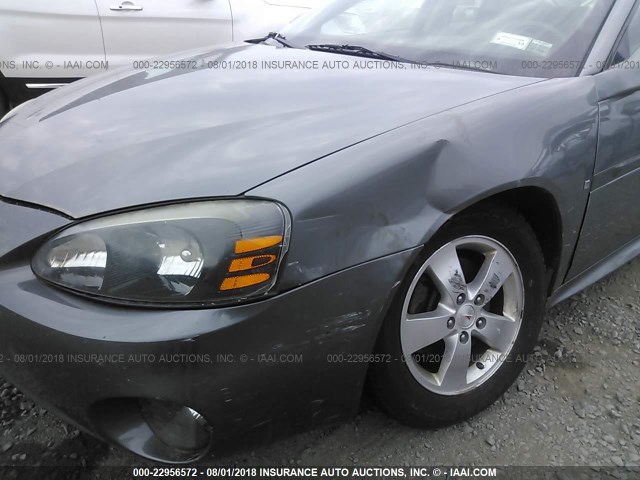 2G2WP552271174104 - 2007 PONTIAC GRAND PRIX GRAY photo 6