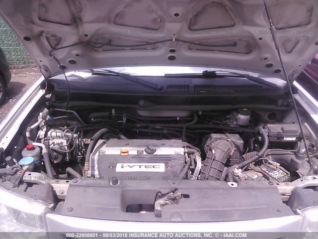 5J6YH2H32BL001362 - 2011 HONDA ELEMENT LX SILVER photo 10