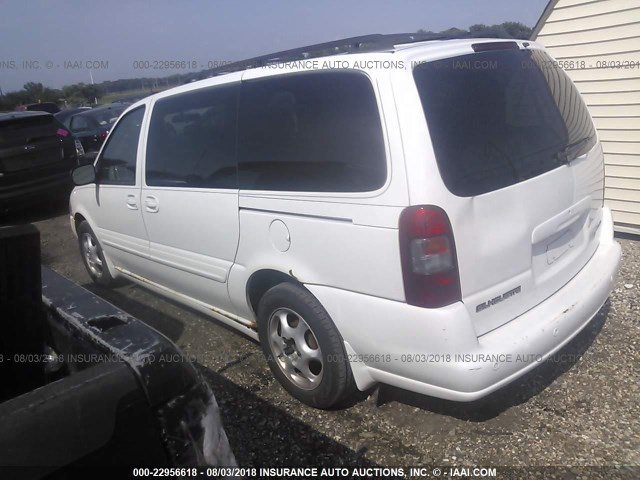 1GHDX03E43D137339 - 2003 OLDSMOBILE SILHOUETTE WHITE photo 3