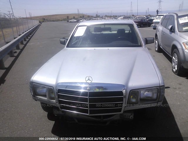 WDBCB20A4BB013402 - 1981 MERCEDES-BENZ 300 SD SILVER photo 6