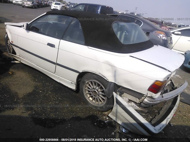 WBABH7324VEY01822 - 1997 BMW 318 IC WHITE photo 3