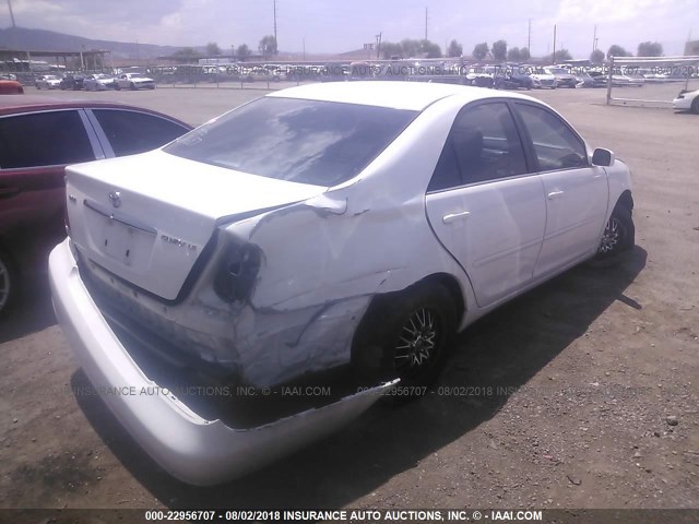4T1BE30K35U420988 - 2005 TOYOTA CAMRY LE/XLE/SE 白色 照片 4