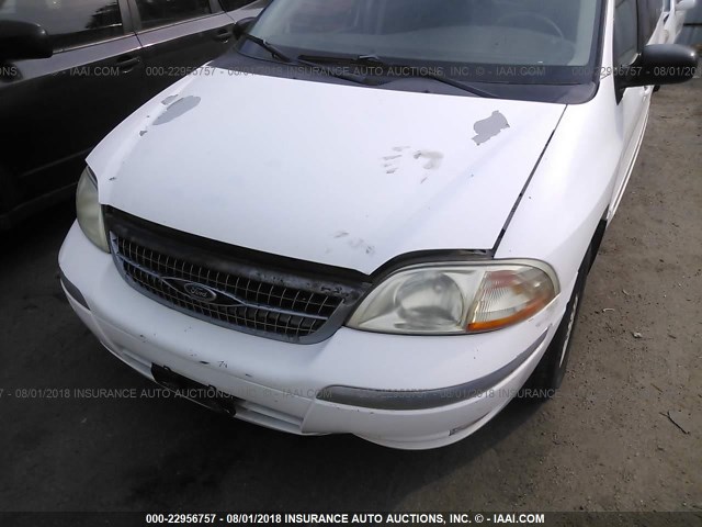 2FMZA5243YBA81941 - 2000 FORD WINDSTAR SE WHITE photo 6