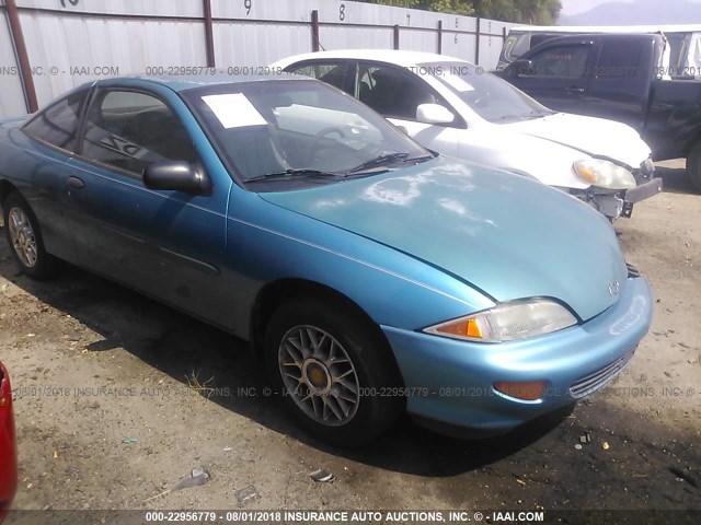 1G1JC1246X7277747 - 1999 CHEVROLET CAVALIER RS BLUE photo 1