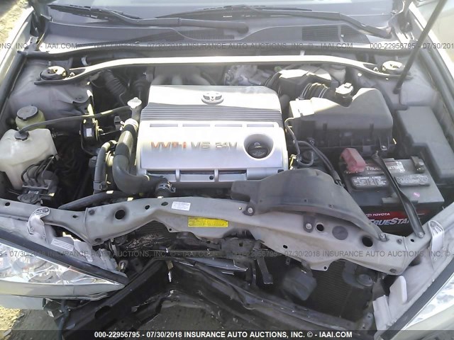 4T1BF30K56U625467 - 2006 TOYOTA CAMRY LE/XLE/SE Champagne photo 10