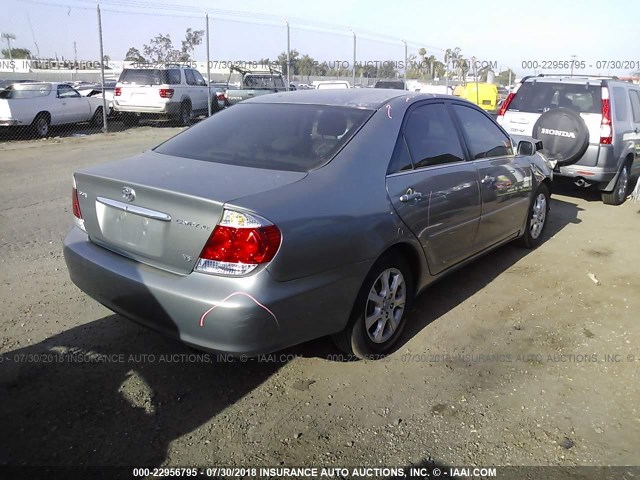 4T1BF30K56U625467 - 2006 TOYOTA CAMRY LE/XLE/SE Champagne photo 4