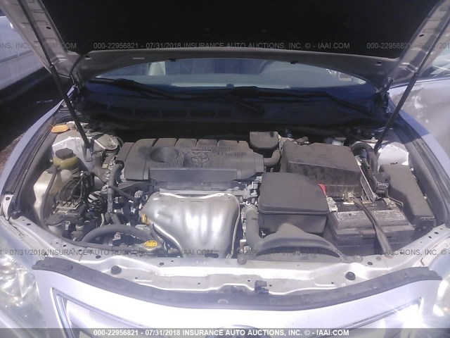 4T1BF3EK1BU170135 - 2011 TOYOTA CAMRY SE/LE/XLE 银色 照片 10
