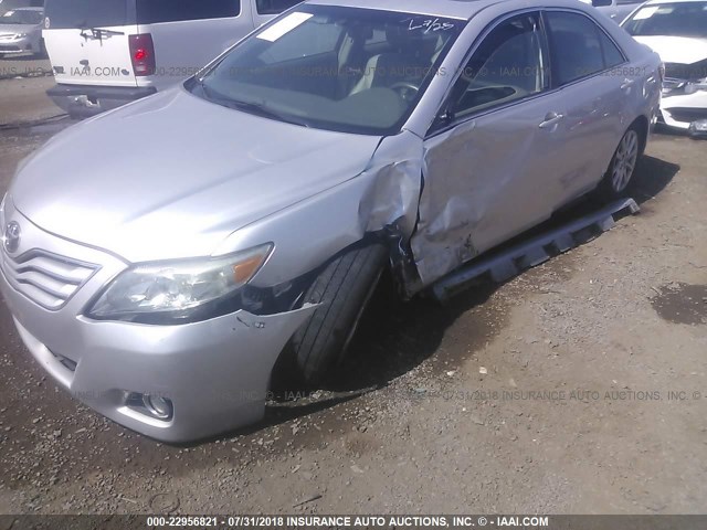 4T1BF3EK1BU170135 - 2011 TOYOTA CAMRY SE/LE/XLE 银色 照片 6