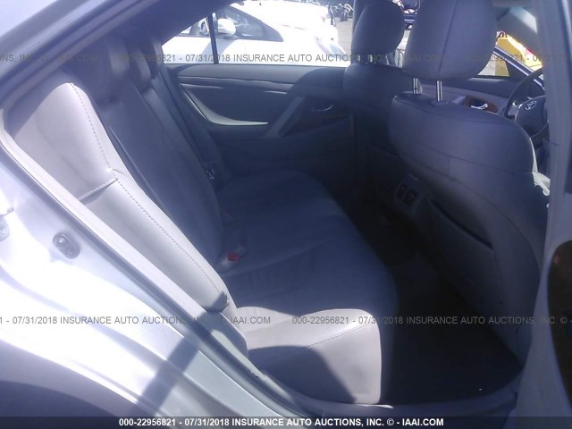 4T1BF3EK1BU170135 - 2011 TOYOTA CAMRY SE/LE/XLE 银色 照片 8