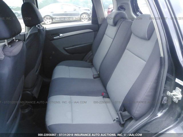 KL1TD66E59B625896 - 2009 CHEVROLET AVEO LS/LT 黑色 照片 8