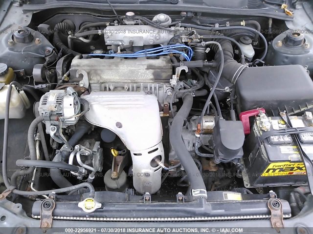 4T1BG22K61U810110 - 2001 TOYOTA CAMRY CE/LE/XLE მწვანე ფოტო 10