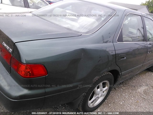 4T1BG22K61U810110 - 2001 TOYOTA CAMRY CE/LE/XLE მწვანე ფოტო 6