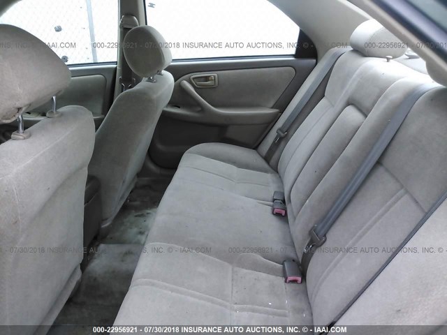 4T1BG22K61U810110 - 2001 TOYOTA CAMRY CE/LE/XLE მწვანე ფოტო 8