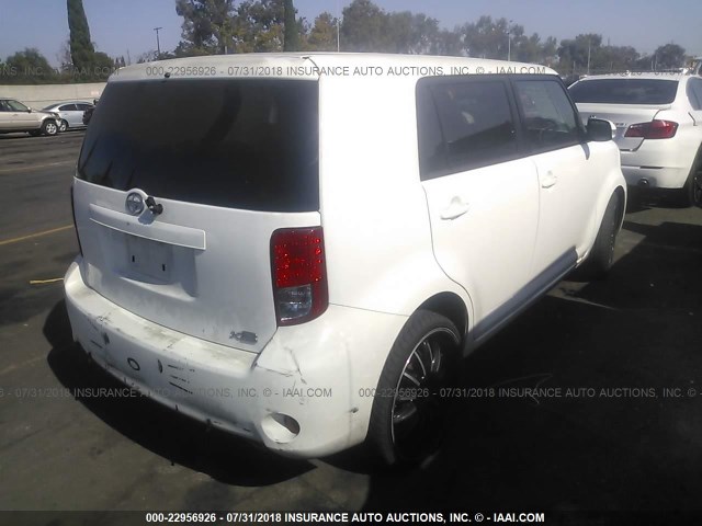 JTLZE4FE0DJ042322 - 2013 TOYOTA SCION XB Ақ фото 4