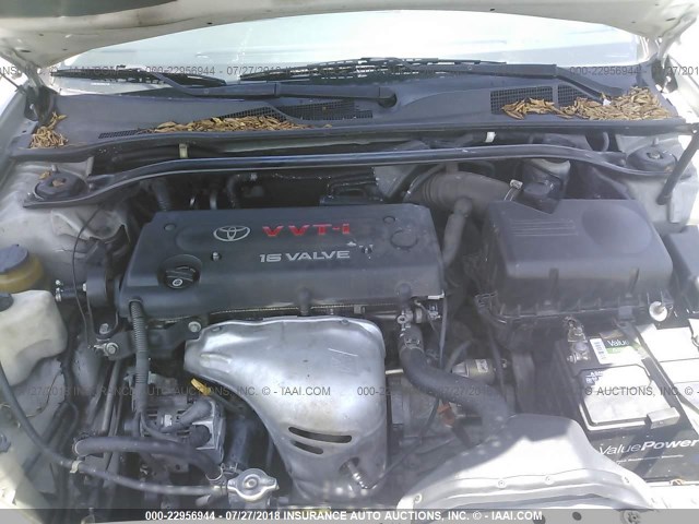 4T1BE32K62U117101 - 2002 TOYOTA CAMRY LE/XLE/SE 银色 照片 10