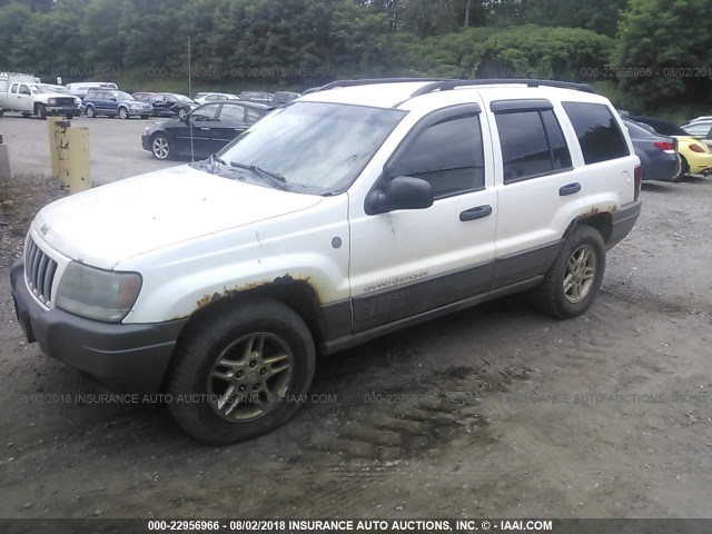 1J4GW48SX4C372440 - 2004 JEEP GRAND CHEROKEE LAREDO/COLUMBIA/FREEDOM 白色 照片 2