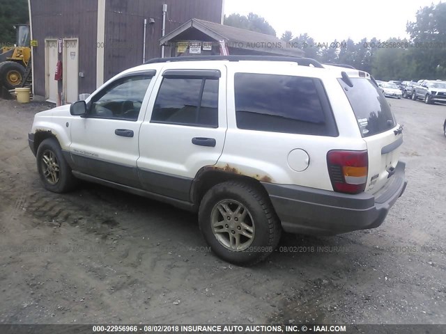 1J4GW48SX4C372440 - 2004 JEEP GRAND CHEROKEE LAREDO/COLUMBIA/FREEDOM 白色 照片 3