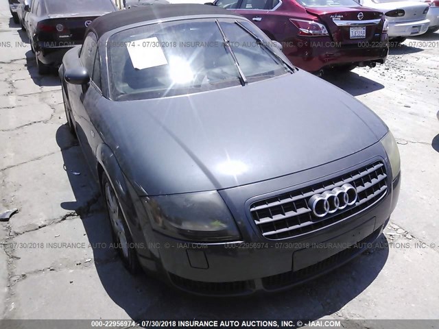 TRUTC28N441010262 - 2004 AUDI TT GRAY photo 1