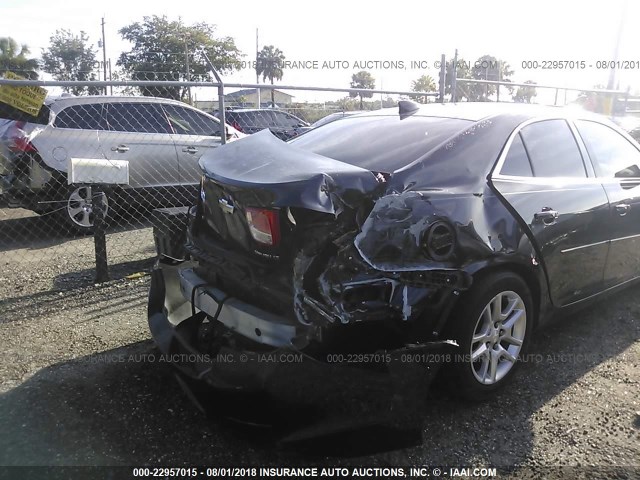 1G11C5SL1FF118752 - 2015 CHEVROLET MALIBU 1LT BLACK photo 6