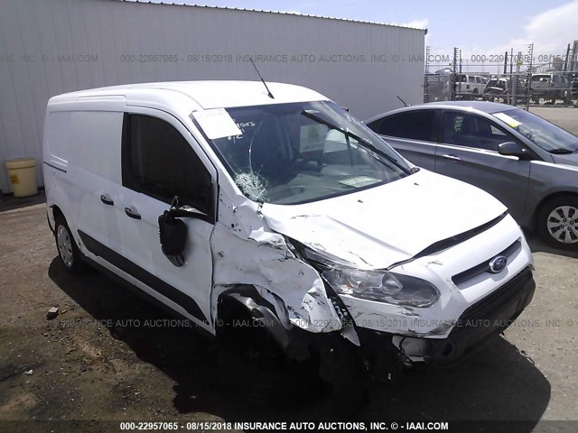 NM0LS7F74F1214400 - 2015 FORD TRANSIT CONNECT XLT WHITE photo 1