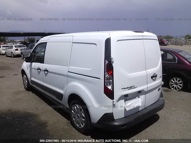 NM0LS7F74F1214400 - 2015 FORD TRANSIT CONNECT XLT WHITE photo 3