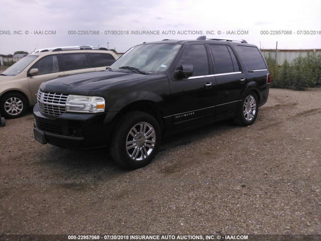 5LMFU28547LJ22484 - 2007 LINCOLN NAVIGATOR BLACK photo 2