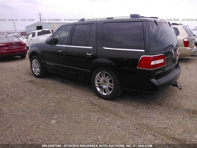 5LMFU28547LJ22484 - 2007 LINCOLN NAVIGATOR BLACK photo 3