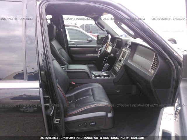 5LMFU28547LJ22484 - 2007 LINCOLN NAVIGATOR BLACK photo 5