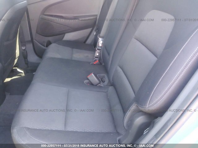 KM8J33A45GU059171 - 2016 HYUNDAI TUCSON LIMITED/SPORT AND ECO/SE BLUE photo 8