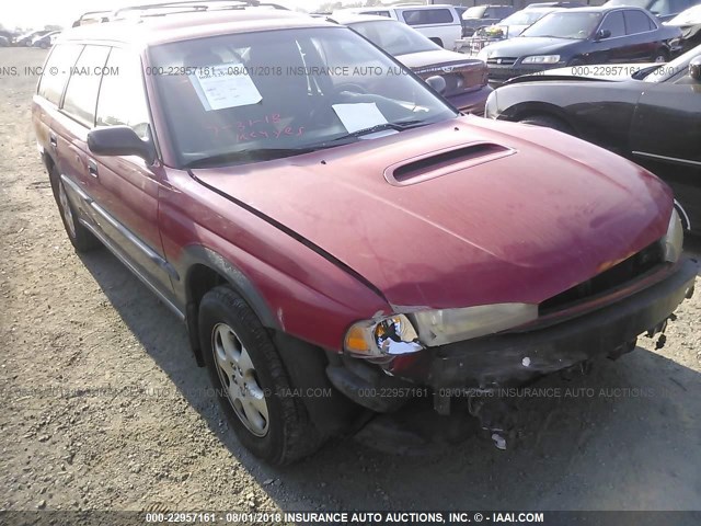 4S3BG6857X7612480 - 1999 SUBARU LEGACY OUTBACK/SSV/LIMITED/30TH RED photo 1