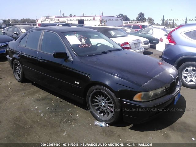 WBADT63462CH86172 - 2002 BMW 530 I AUTOMATIC BLACK photo 1