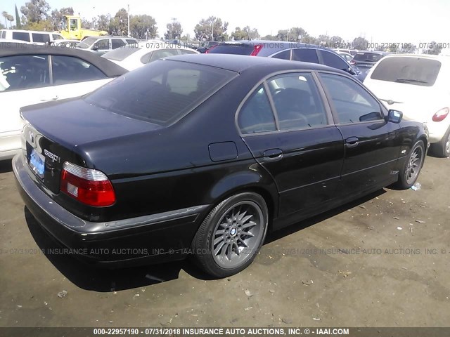 WBADT63462CH86172 - 2002 BMW 530 I AUTOMATIC BLACK photo 4