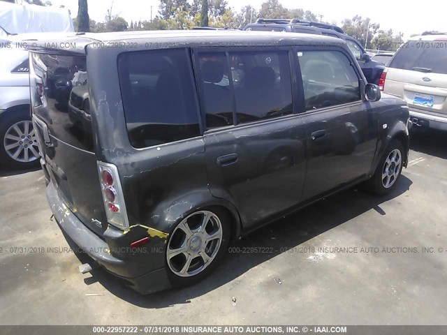 JTLKT324X54020097 - 2005 TOYOTA SCION XB Boz foto 4