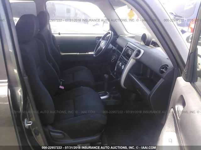 JTLKT324X54020097 - 2005 TOYOTA SCION XB Boz foto 5
