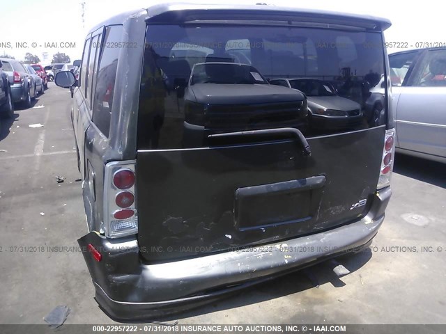 JTLKT324X54020097 - 2005 TOYOTA SCION XB Boz foto 6