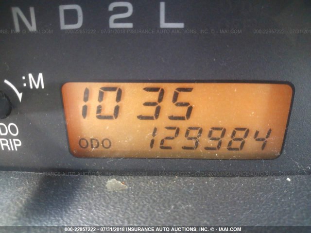 JTLKT324X54020097 - 2005 TOYOTA SCION XB Boz foto 7